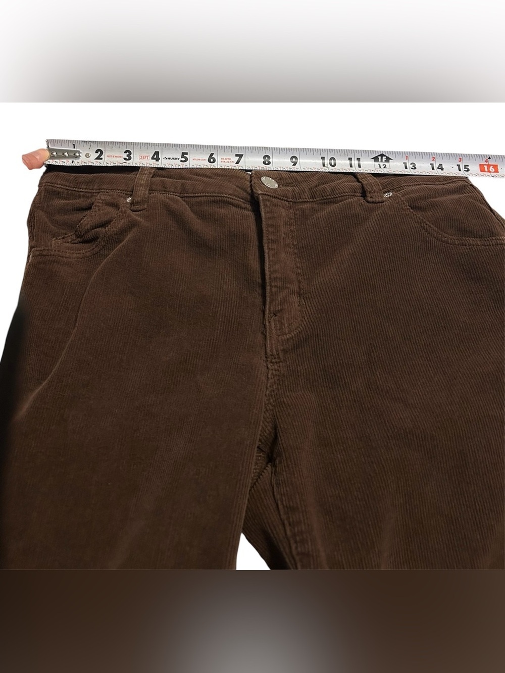 ROLLA'S Dallas Bootcut Lowrise Corduroy Pant 29x31 Granola Coastal Cowgirl EUC - Picture 15 of 16